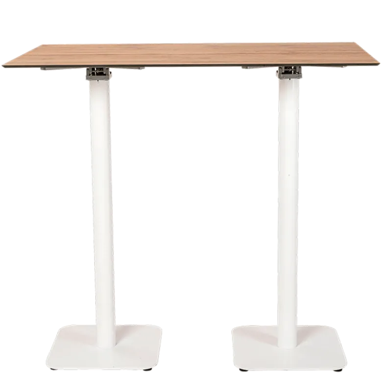 Table haute Soft bois 120 x 70 cm H 110 cm (outdoor)