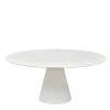 Table Icône ronde blanche Ø 160 cm H 72 cm