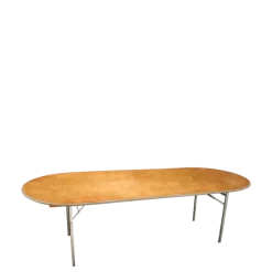 Table ovale 100 x 250 cm
