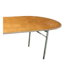 Table ovale 100 x 250 cm