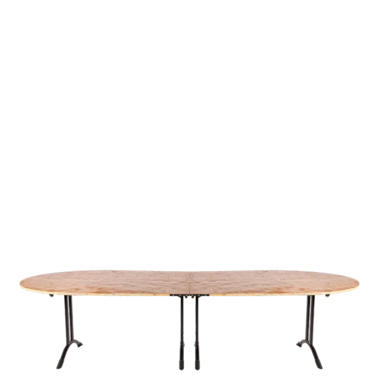 Table ovale 130 x 300 cm