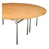 Table ronde Ø 200 cm ignifugéeH 73 cm