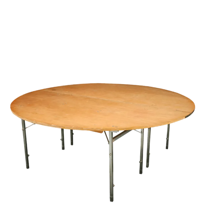Table ronde Ø 200 cm ignifugéeH 73 cm