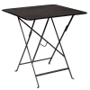 Table Trocadéro carrée noire 70 x 70 cm