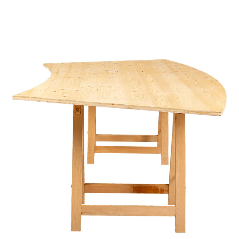 Table Volute 100 x 200 cm H 72 cm