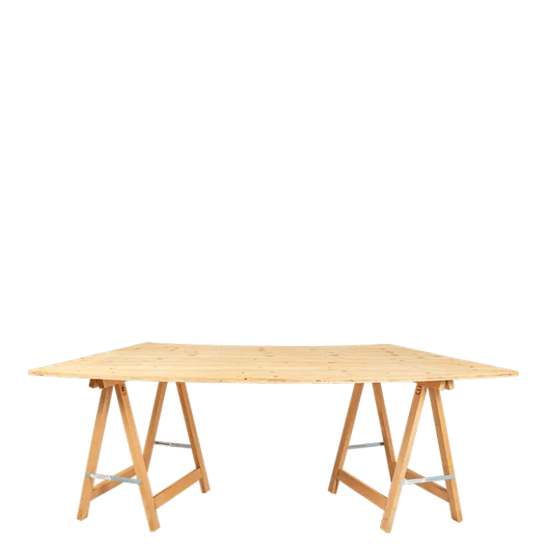 Table Volute 100 x 200 cm H 72 cm