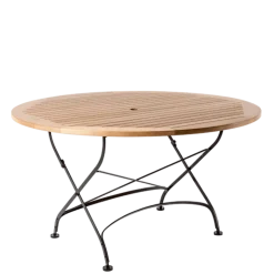 Table Wood ronde Ø 135 cm H 75,5 cm