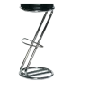 Tabouret Z H 80/81 cm noir