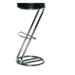Tabouret Z H 80/81 cm noir
