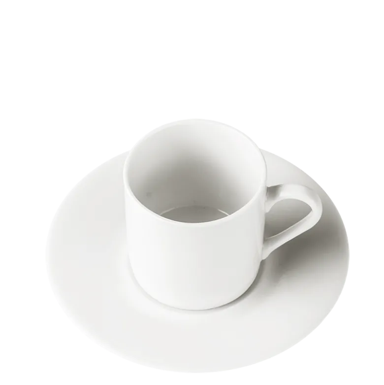 Tasse et sous-tasse à café Harmony 11 cl