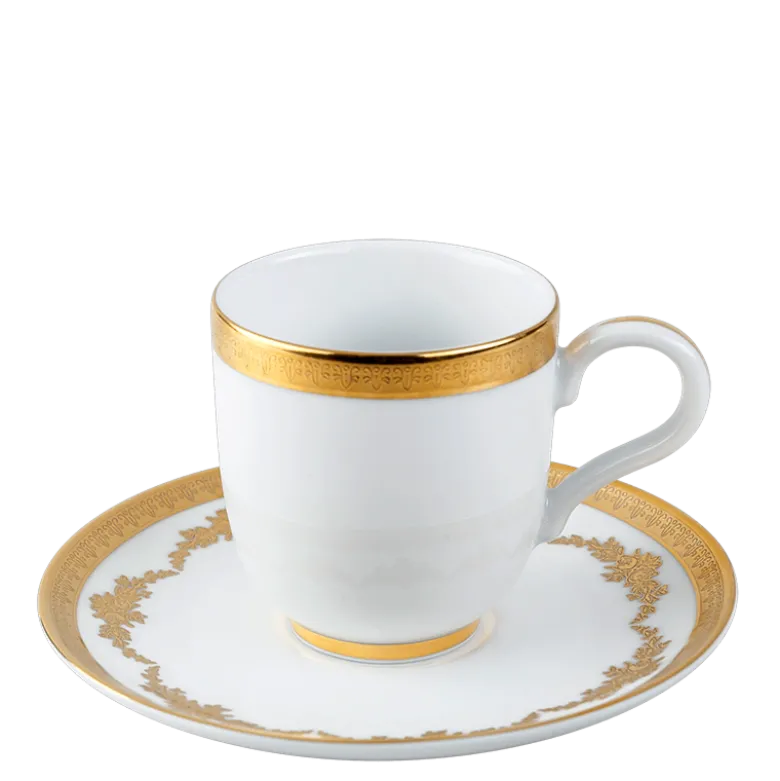 Tasse et sous-tasse à café Impériale 11 cl