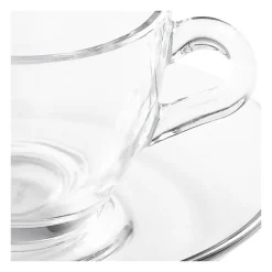 Tasse et sous-tasse à café Vague 7 cl