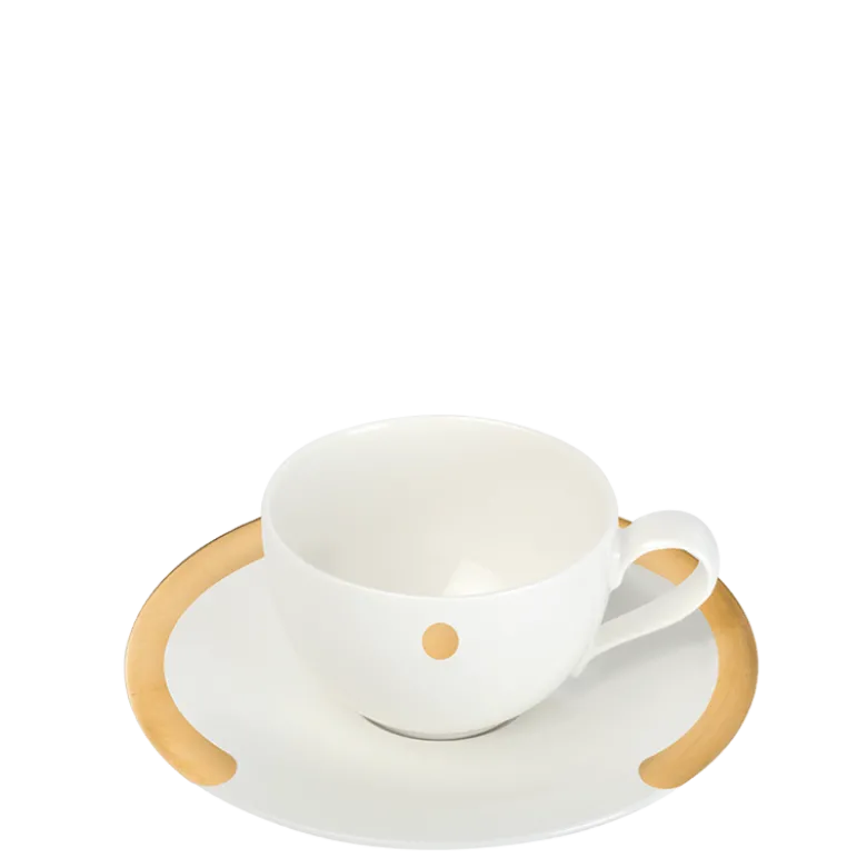 Tasse et sous-tasse à thé "C" 20 cl