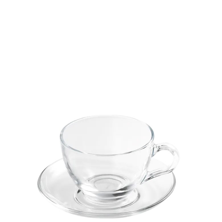 Tasse et sous-tasse à thé Vague 21 cl