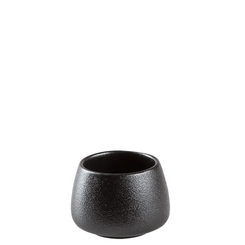 Tom noir Ø 6,5 cm H 4.5 cm 8 cl