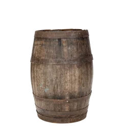Tonnelet Vintage Ø 25-35 cm H 50-60 cm