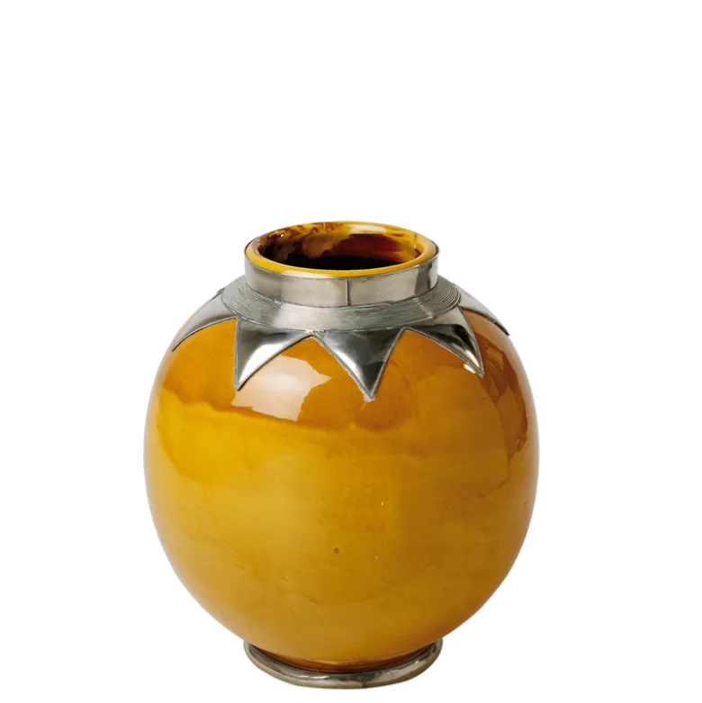 Vase boule Sarrazin H 32 cm Ø 30 cm