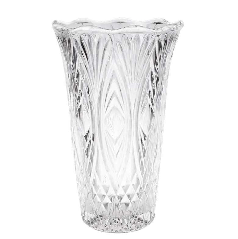 Vase en verre Vintage grand modèle Ø 15-22 cm H 25-30cm