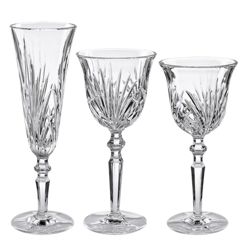 Verres Belle époque