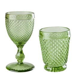Verres Tourmaline vert
