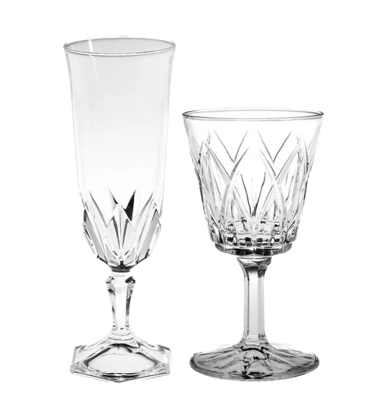 Verres Vintage style Cristal