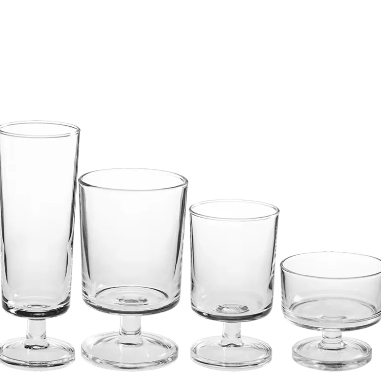 Verres Vintage Suède Transparent